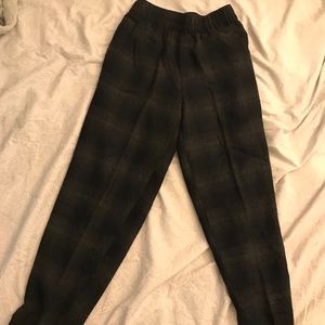 Inari Pants Plaid Tapered